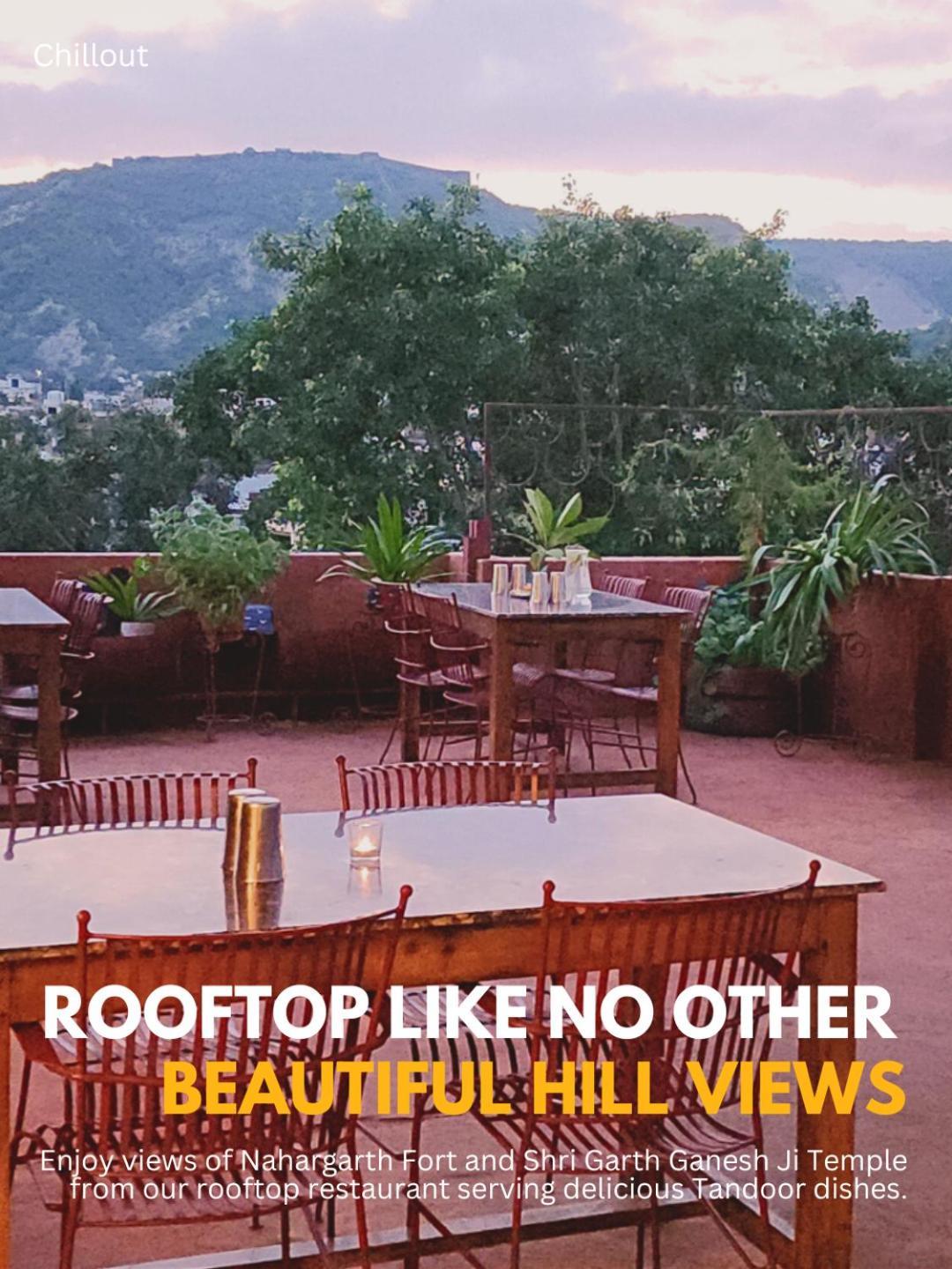 Chillout - A Boutique Hotel & Rooftop Restaurant Jaipur Bagian luar foto